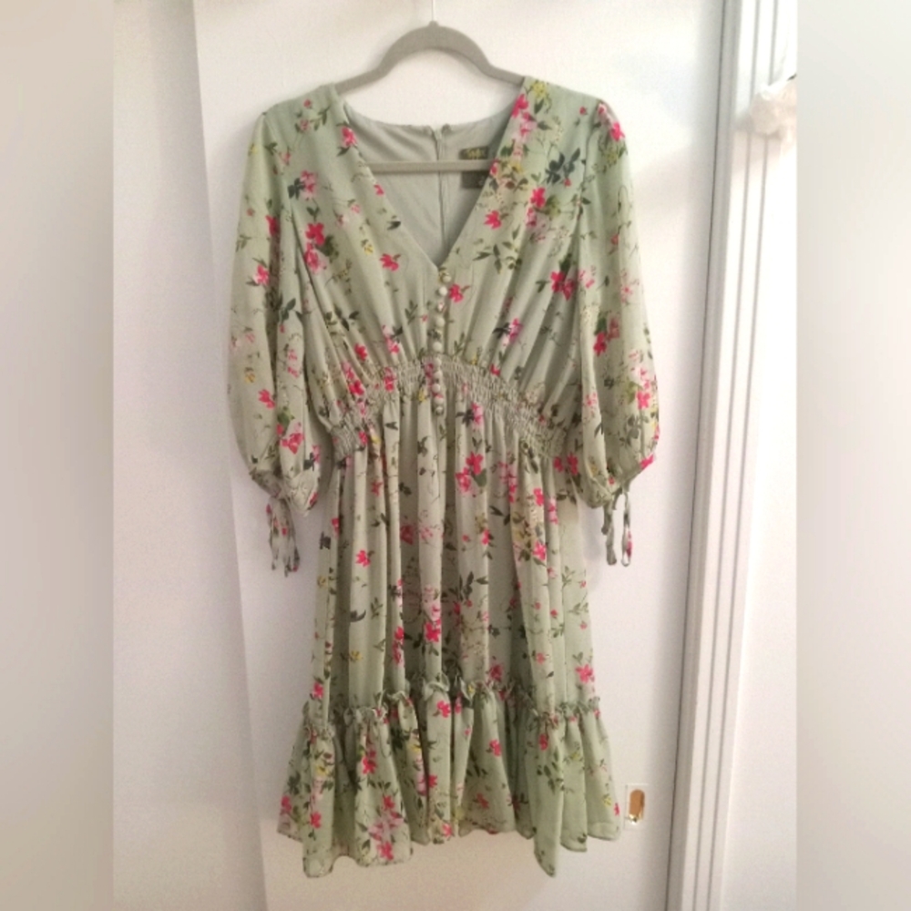 Taylor Floral Lacy Dress
